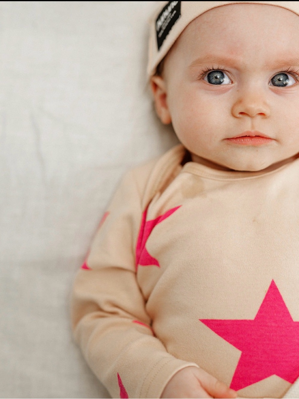 NUNUNU Baby Organic Cotton Onesie 0-3 months NWT - Picture 7 of 9
